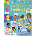 First Sticker Book Feelings - Paperback