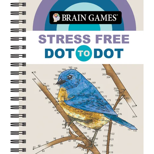 Brain Games - Stress Free: Dot-To-Dot - Spiral