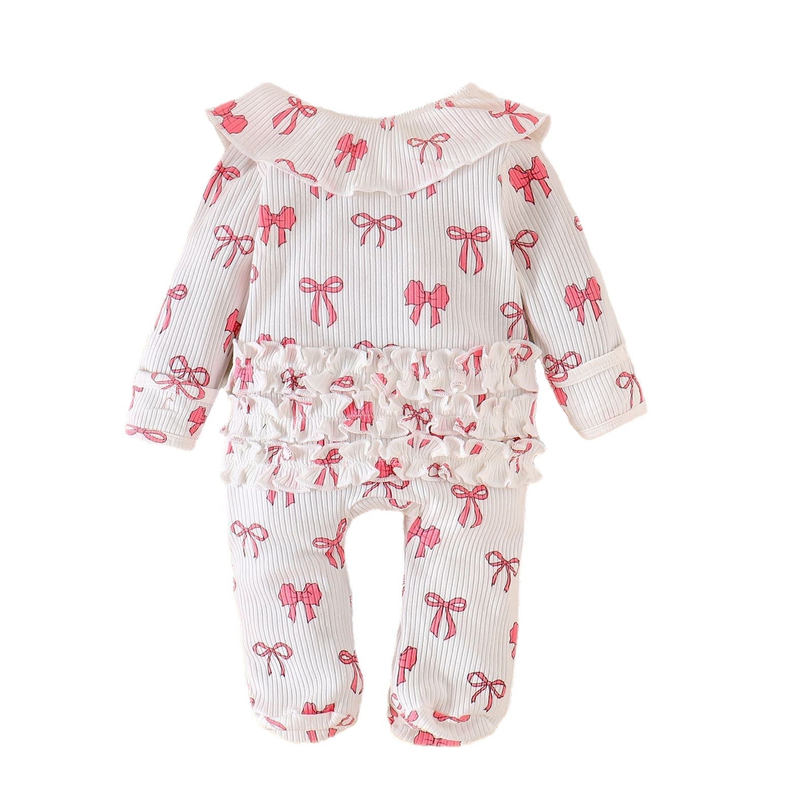 Long-sleeve One-piece Romper For Babies With Long Sleeves