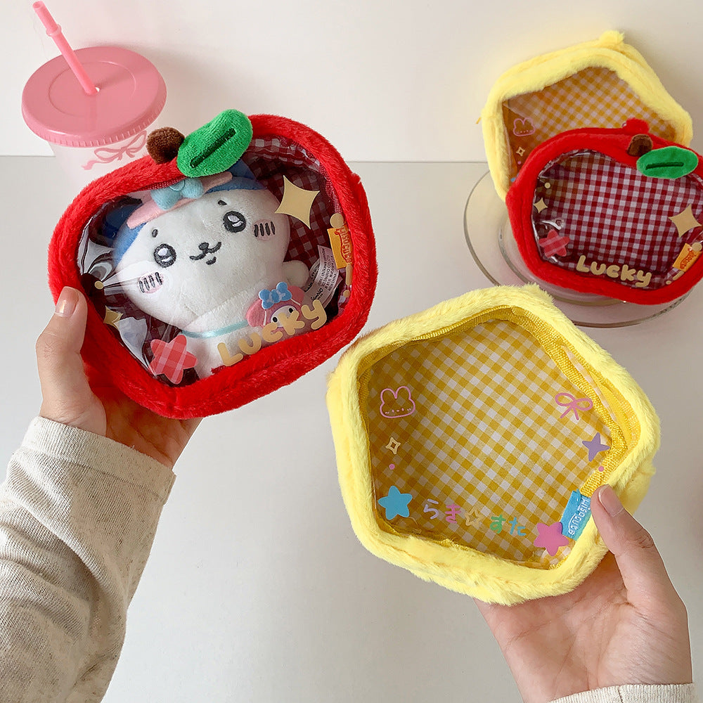 Cute Cartoon Plush Stroller Bag For Kids