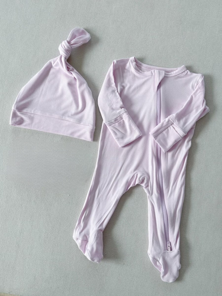 Baby Footed Zip-up Romper Onesie