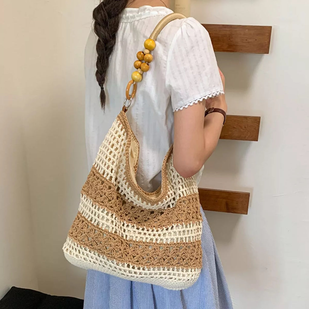 Crochet Knit Shoulder Bag