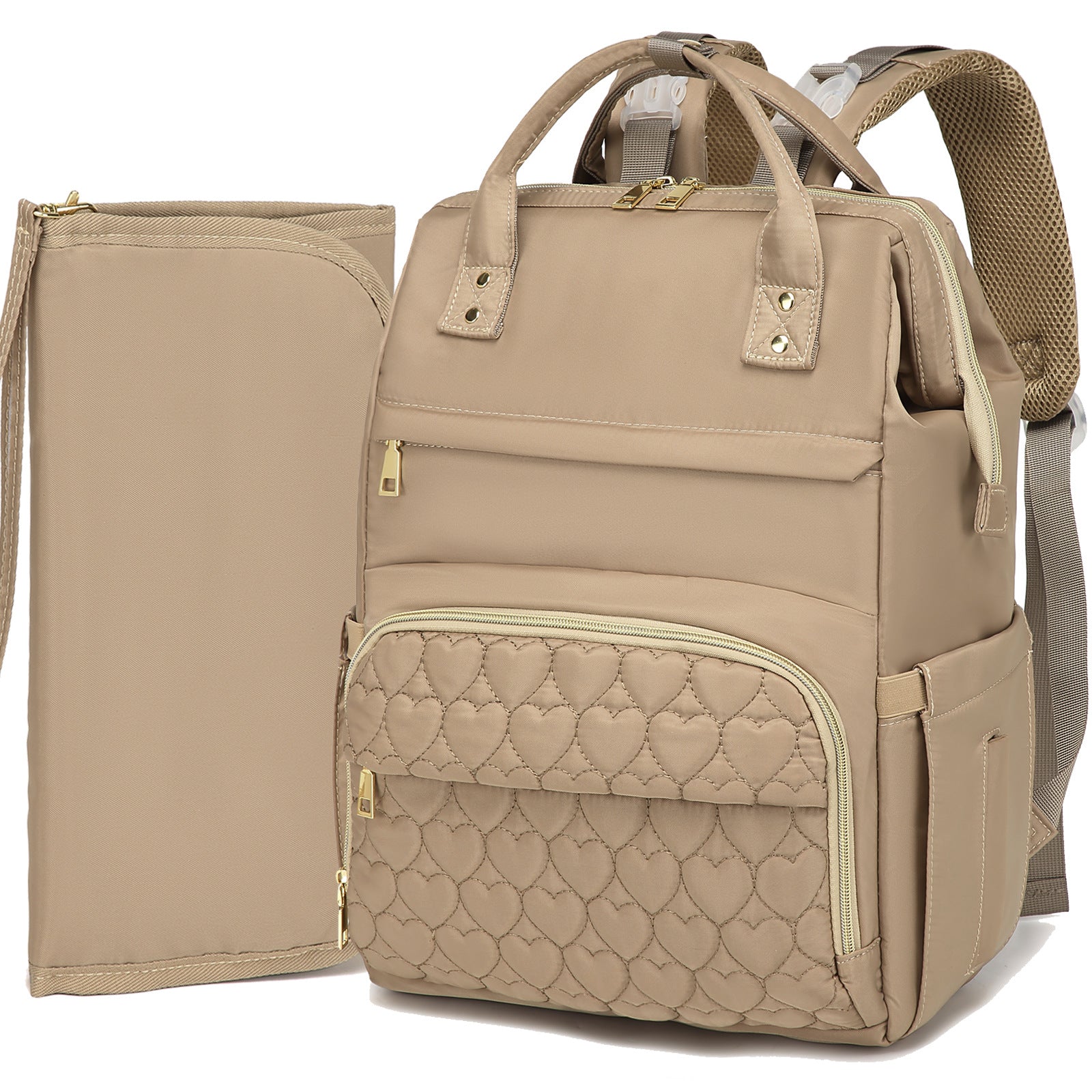 Large-capacity Moms Diaper Stroller Hanging Bag, Insulated