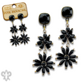 Flower bead and Austrian with crystals from Swarovski®- LC