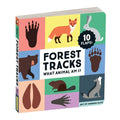 Forest Tracks: What Animal Am I? Lift-The-Flap Board Book - Hardcover