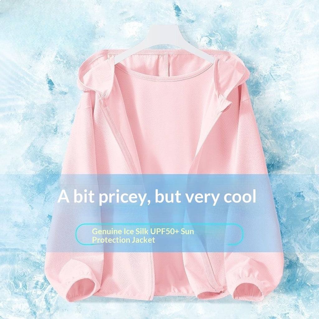 Childrens Lightweight Ice-silk Quick-drying Sun-protective And Breathable Jacket