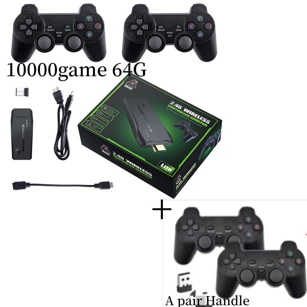M8 Tv Mini Hd Wireless Arcade Joystick Double Fc Game Console Family U Bao Game Console Ps1