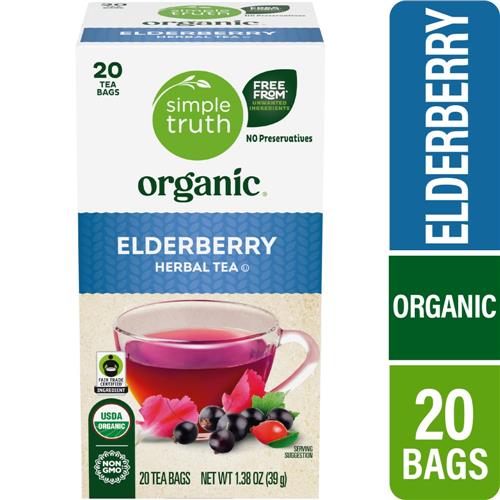 Simple Truth Organic Elderberry Herbal Tea 20 ct