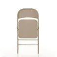 Cosco Metal Folding Chair Linen