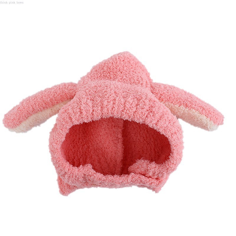 Fluffy Bunny-ear Fleece Earflap Hat For Babies And Toddlers