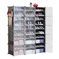 Shoe Rack Organizer: 10-Tier 3-Row Stackable Cabinet