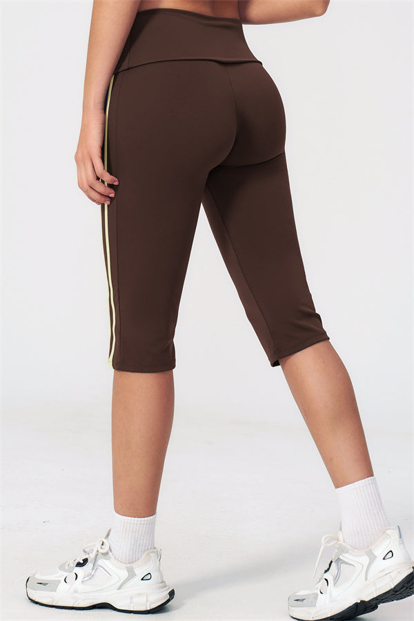 The Evoke Crop Top Capri Leggings 2-Piece Set