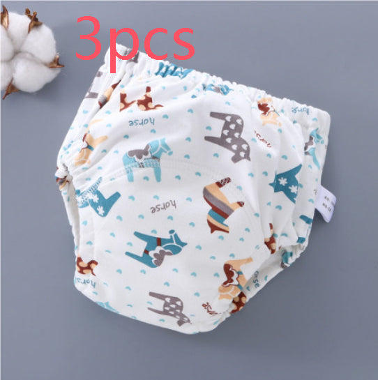 Baby Training Pants Washable 6-layer Gauze Diaper Cover Learning