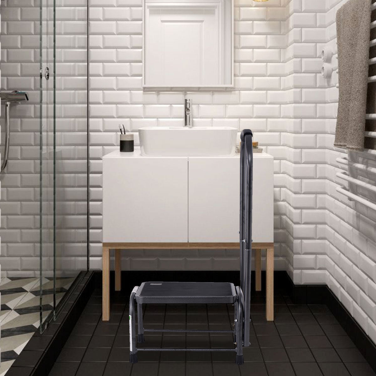 330 lbs Non-Slip Heavy Duty Step Stool
