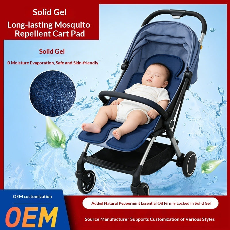 Baby Stroller Ice Pad Gel Pad Physical Cooling Cool Mat