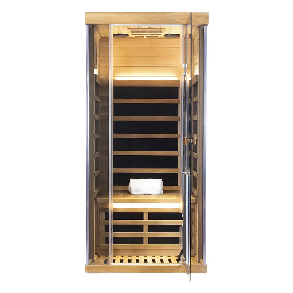 Pre-order SR01 1 Person Red Cedar Far Infrared Sauna Restocking July 31