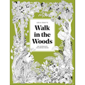 A Walk in the Woods: An Intricate Coloring Book - Paperback