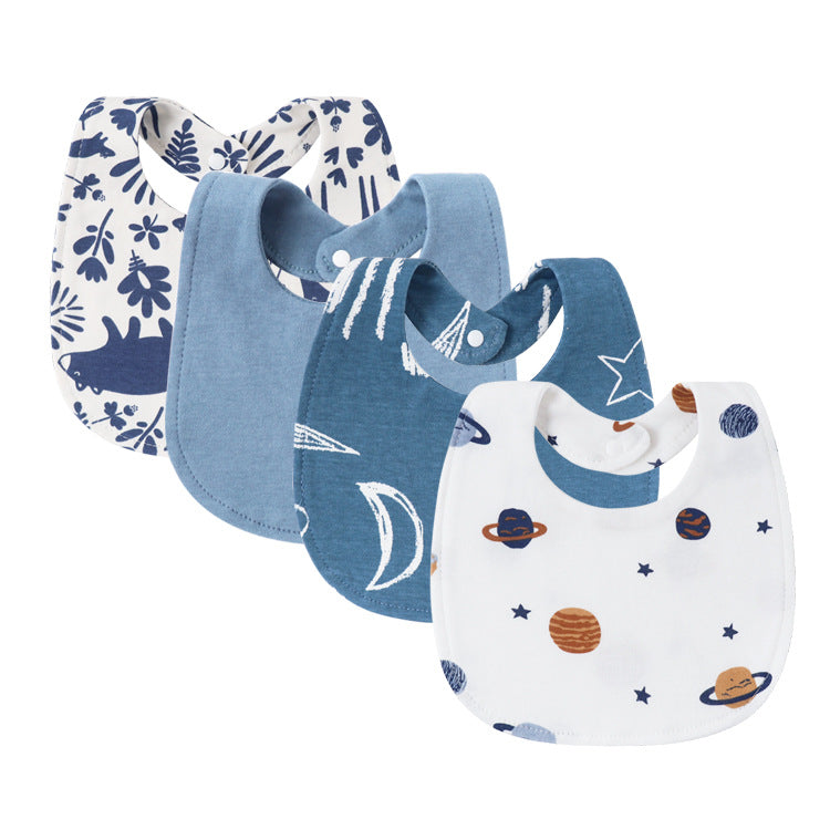 Baby And Infant Bibs Made Of Pure Cotton