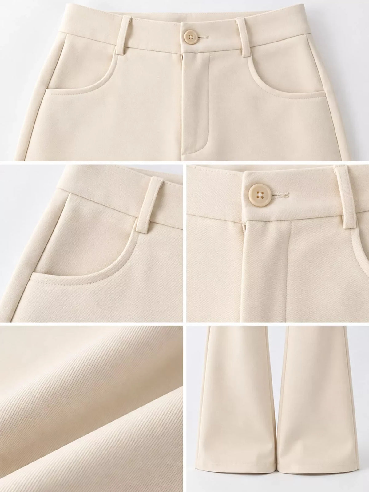 Full Size High-Waisted Slim-Fit Straight-Leg Pants Plus Size