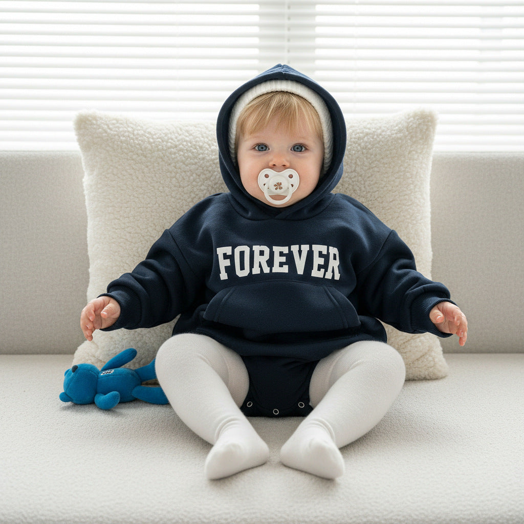 New Winter Baby One-Piece Jumpsuit