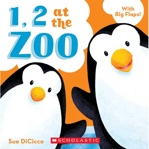 1, 2 at the Zoo - Board Book