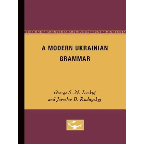 A Modern Ukranian Grammar - Paperback