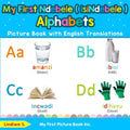 My First Ndebele ( isiNdebele ) Alphabets Picture Book with English Translations: Bilingual Early Learning & Easy Teaching Ndebele ( isiNdebele ) Book - Paperback