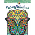 Creative Haven Fantasy Butterflies Coloring Book - Paperback