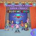 Buddy Mooney from Zappa Looney Coloring Book - Paperback