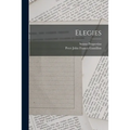 Elegies - Paperback