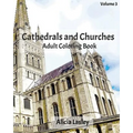 Cathedrals and Churches: Adult Coloring Book, Volume 4: Cathedral Sketches for Coloring - Paperback