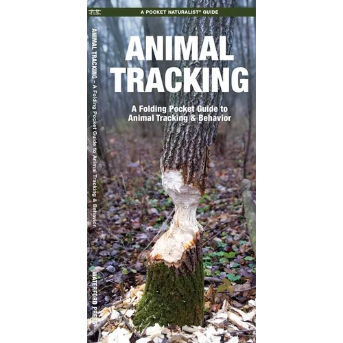 Animal Tracking: A Folding Pocket Guide to Animal Tracking & Behavior - Paperback