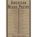 American Negro Poetry: An Anthology - Paperback