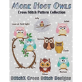 More Hoot Owls ... Cross Stitch Pattern Collection - Paperback