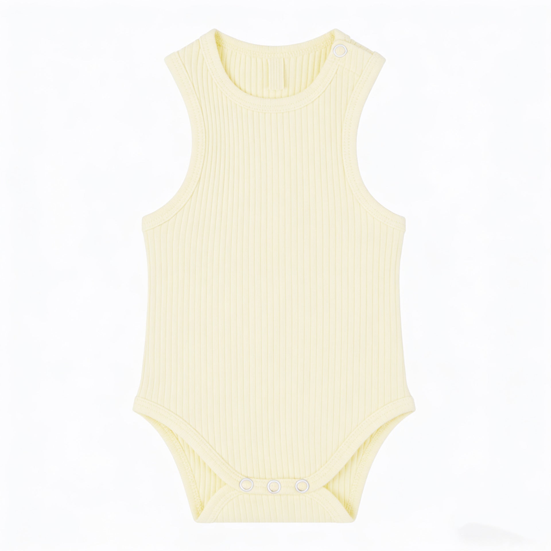 Baby Romper Knitted Ribbed Infant Onesie