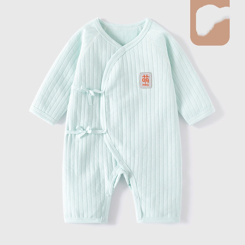 Newborn Baby Bodysuit Boneless Onesie Long Sleeves