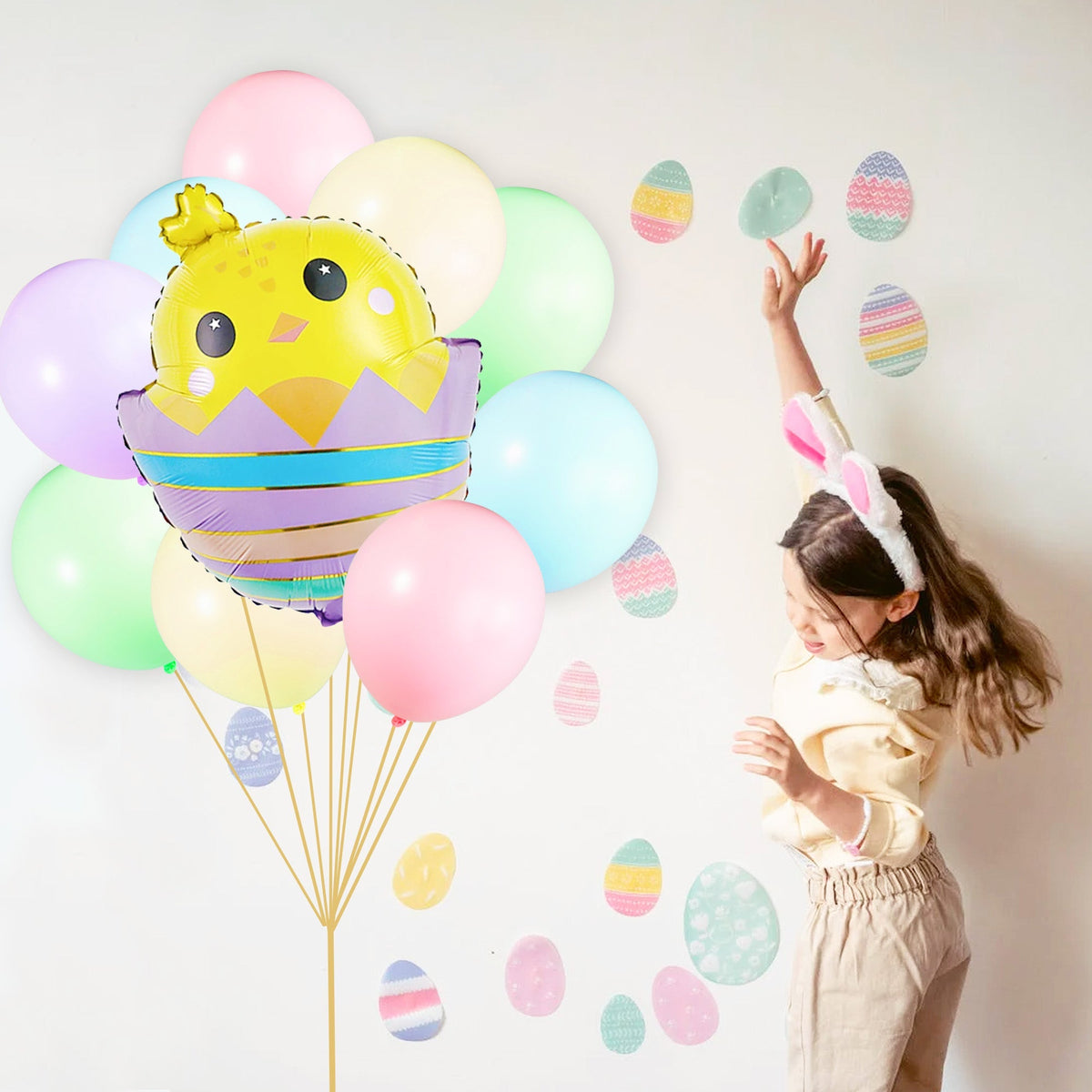 Chick Balloon Bouquet