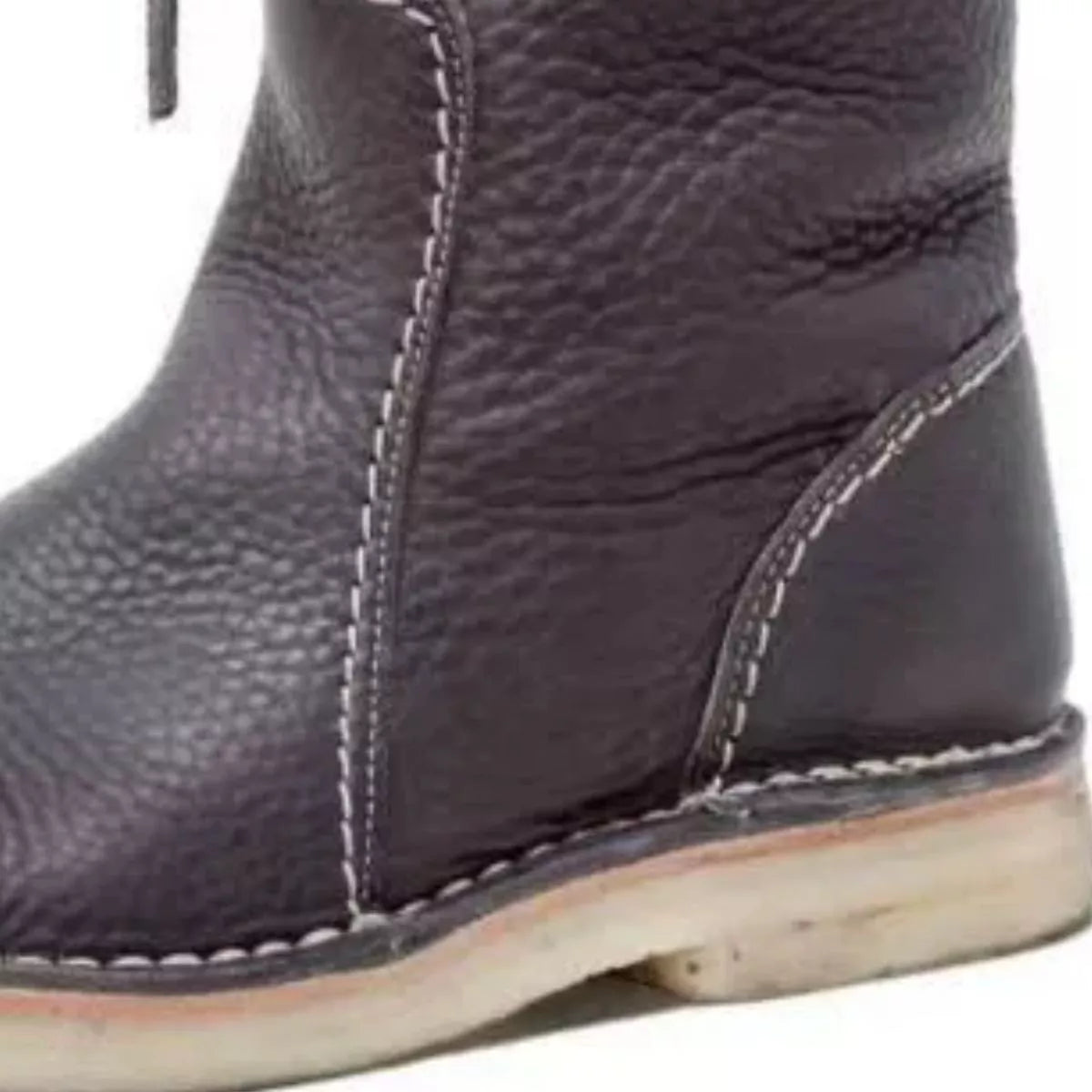 Round Toe Flats Boots