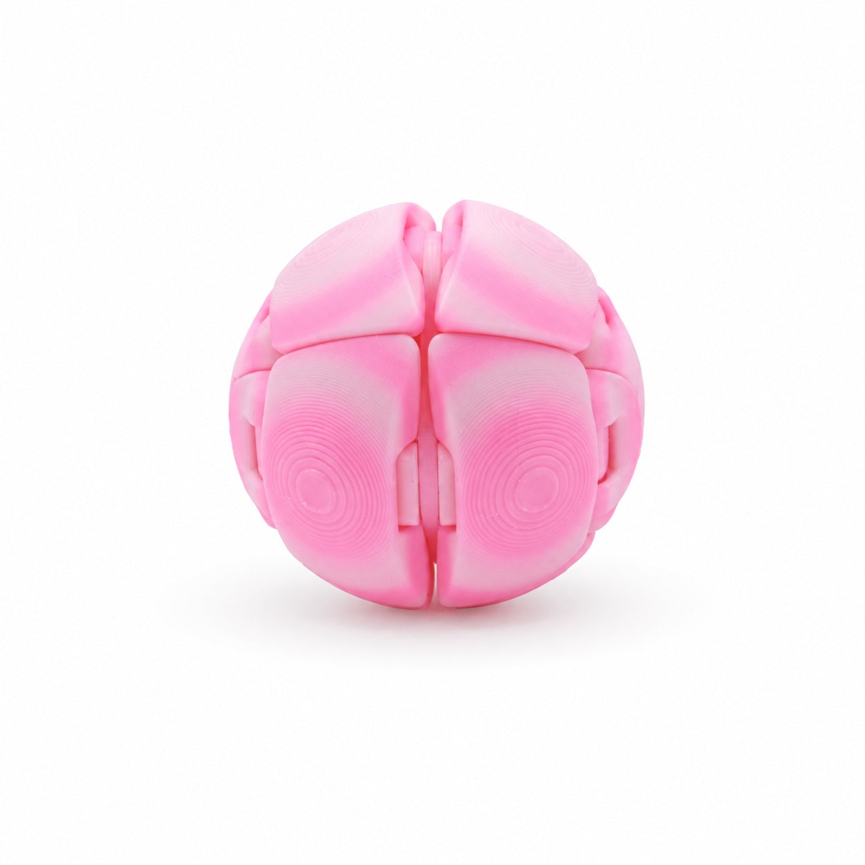 4 Pack Large Fidget Sphere Balls, 6cm 3D Printed Articulated Squeeze Balls, Colorful Tactile Handheld Fidget Set For Office Desk Travel