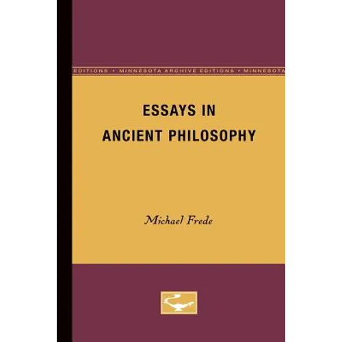 Essays in Ancient Philosophy - Paperback