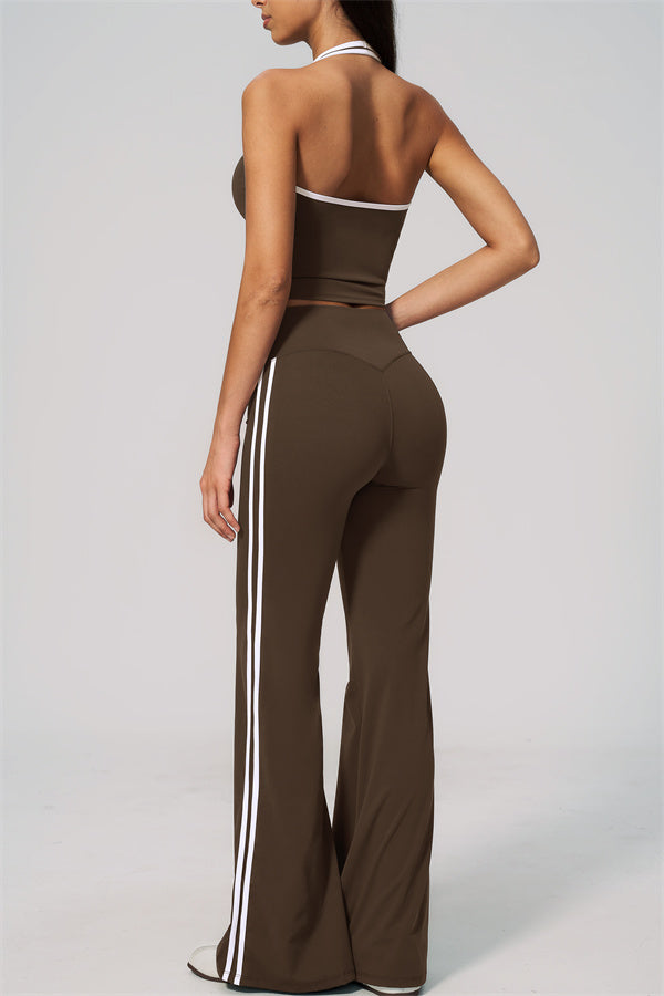 The Onyx Tank Top Flared Leggings 2-Piece Set