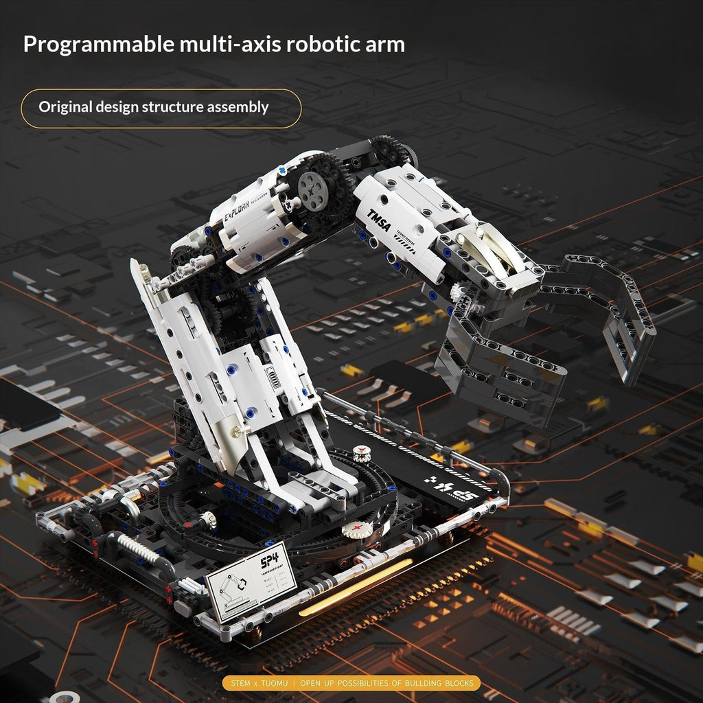 Robot Kindergarten Building Block Remote-Controlled Assembly Toy