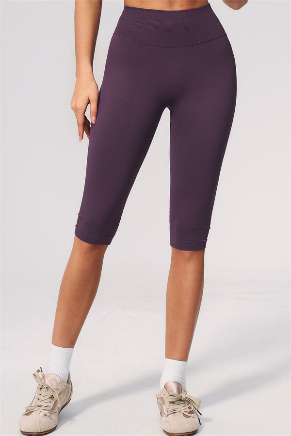 The Allure Crop Top Capri Leggings 2-Piece Set