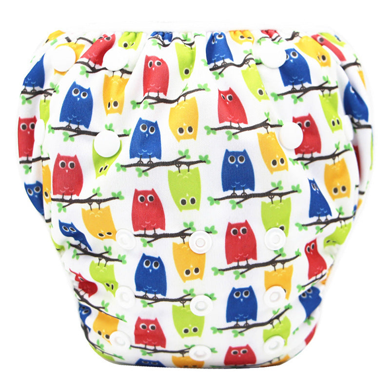 Fashionable Children's Cartoon Swim Trunks