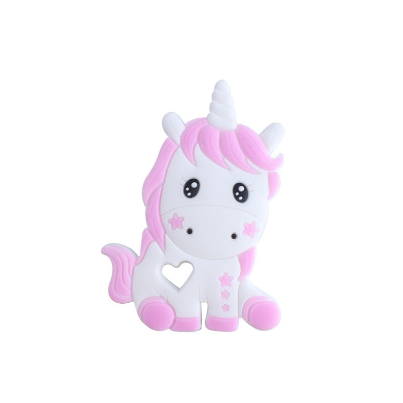 Teething Silicone Pacifier Clip With Toy