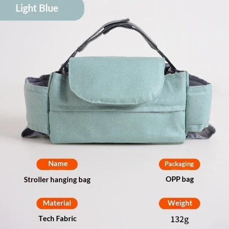 Stroller Hanging Bag Storage Pouch And Handy Shopping Bag For Strolling With Your Baby