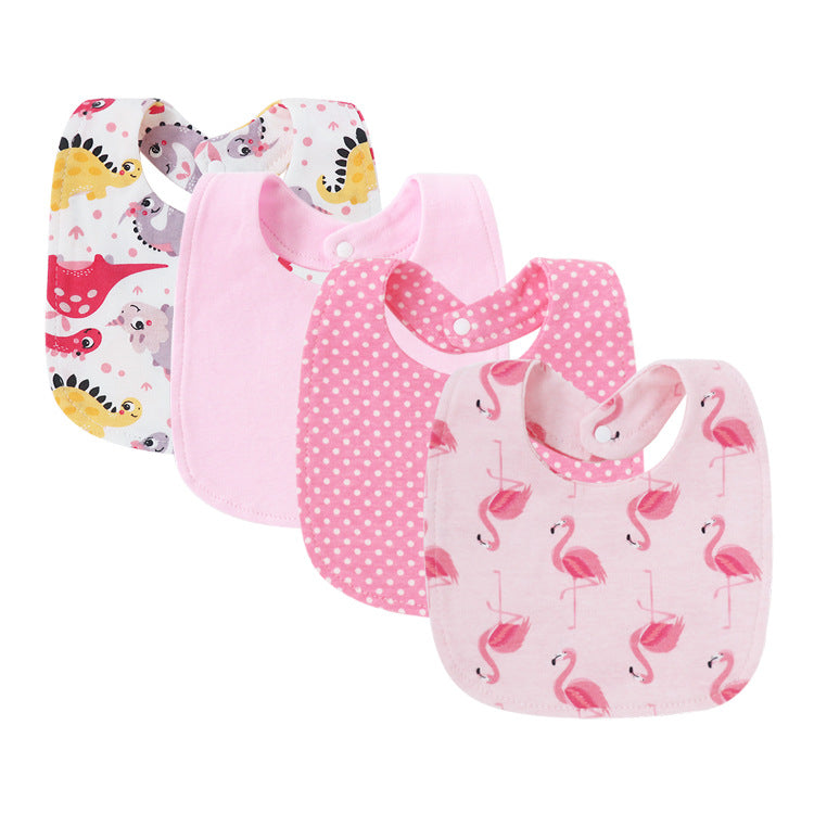 Baby And Infant Bibs Made Of Pure Cotton