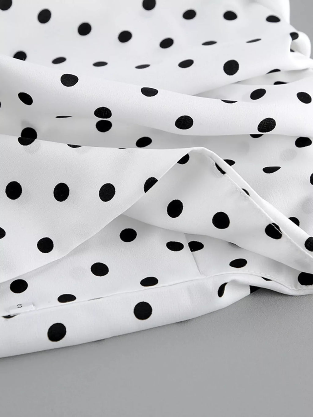 Polka Dot Mermaid Maxi Skirt