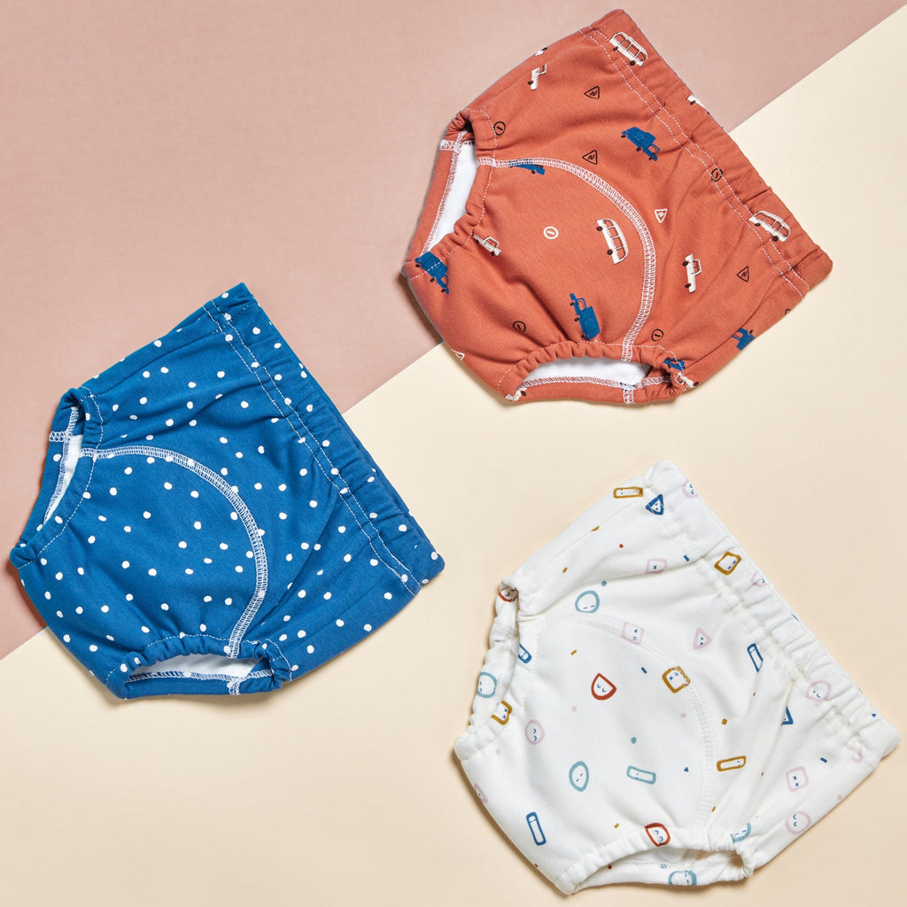Pure Cotton Breathable Baby Training Pants Cloth Diapers