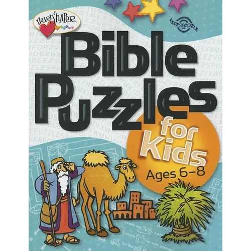 Bible Puzzles for Kids (Ages 6-8) - Paperback